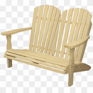 310 Double Adirondack Chair - Bench Clipart