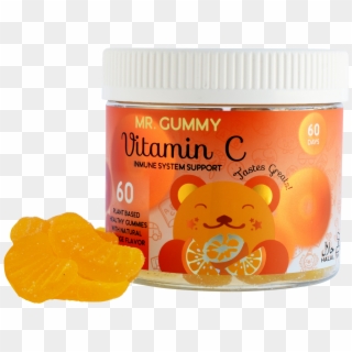 Kids Vitamin C Slices 60 Ct - Mandarin Orange Clipart