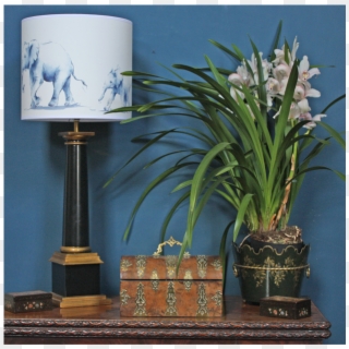 African Blues - Lampshade Clipart