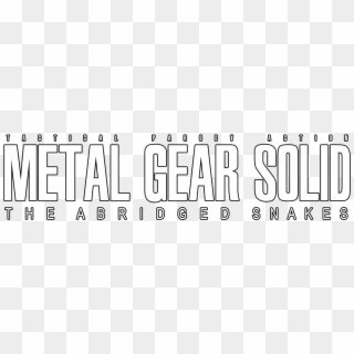 Metal Gear Solid 5 Logo Png - Calligraphy Clipart