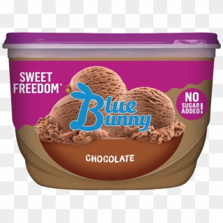 Sweet Freedom Chocolate Ice Cream - Blue Bunny Chocolate Ice Cream Clipart