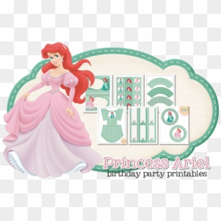 Princess Ariel Birthday Party - Kit Imprimible Princesa Jazmin Gratis Clipart