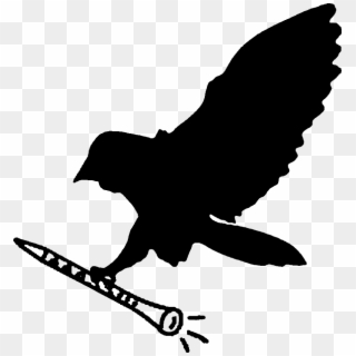 New Orleans Nighthawks Logo - Harry Potter Owl Silhouette Clipart