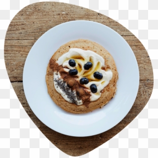 Gluten-free Blueberry Pancakes, 0% Fat Protein Yoghurt - Chocolate Chip Clipart