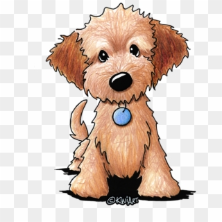 Bleed Area May Not Be Visible - Golden Doodle Clip Art - Png Download