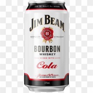 Jim Beam White Label Bourbon & Cola Cans 375ml - Jim Beam Clipart
