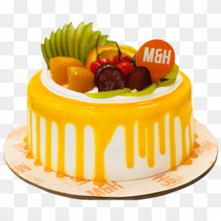 Fresh Fruit Cake - Fresh Fruit Cake Png Clipart