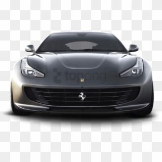 Download Ferrari Front View Png Images Background - Car Front View Png Clipart