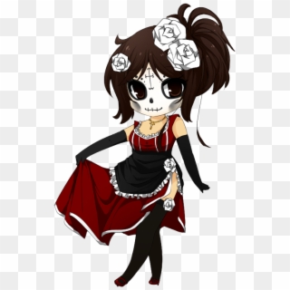 Day Of The Dead Chibi Clipart
