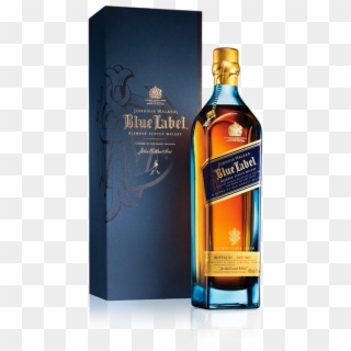 Whisky Blue Lable - Johnnie Walker Blue Label New Bottle Clipart