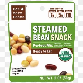 [ Steamed Bean Snack ] - Organic Certification Clipart