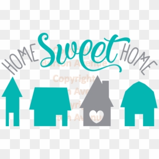 Home Sweet Home - My Home Clipart