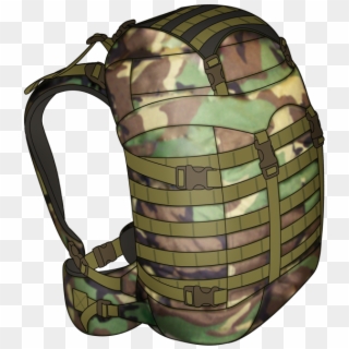 Backpack Clipart Military Backpack - Illustration - Png Download