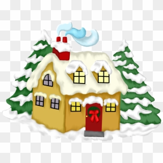 Winter Christmas House Png Clipart