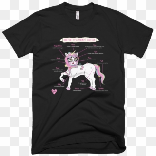 Anatomy Of A Feminist Unicorn T-shirt - Brexit Tshirts Clipart