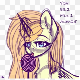 Ych Unicorn Pony - Cartoon Clipart