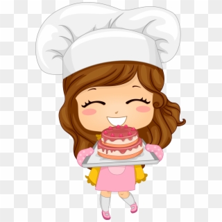 Cartoon Chef Clip Art Bagel Transprent Png - Logo Cake And Cookies Png Transparent Png