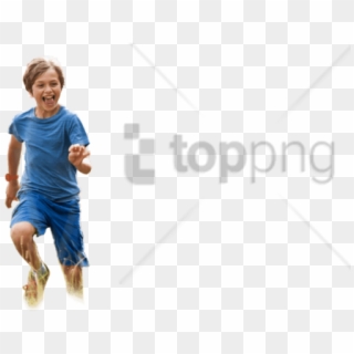 Free Png Children Running Png Png Images Transparent - Jogging Clipart