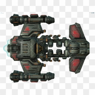 Over This Weekend I'll Be Posting All I've Got, But - Starcraft 2 Battlecruiser Png Clipart