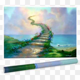 Stairway To Heaven Poster By Jim Warren - Stair Way To Heaven Poster Clipart