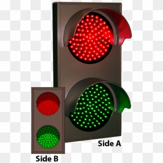 Indicator Dots, Double-faced With Hoods, Vertical, - 12 Volt Led Light Stop Clipart