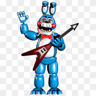 Modelbonnie But He's Recolored As Toy Bonnie - Toy Freddy Toy Bonnie Clipart