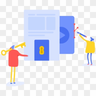 Digital Learning - Illustration Clipart