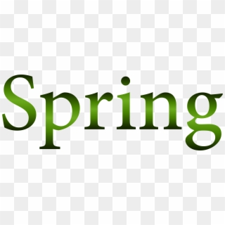 Spring Clipart Text - Subtitling Services - Png Download