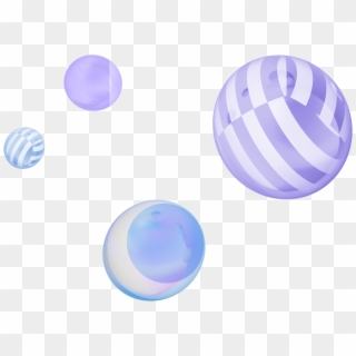 Purple C4d Suspended Balls Commerce Decoration Png - Circle Clipart