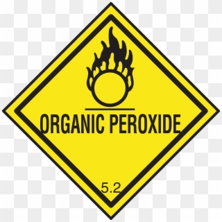 Warning Organic Peroxide - Passing Driving Test Funny Clipart