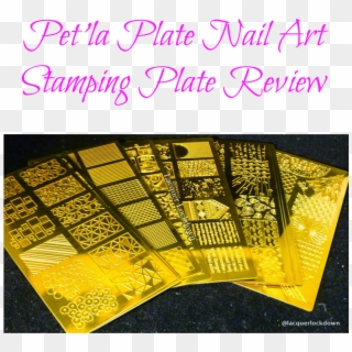 Petla Plate, Pet'la Plate, Nail Art Stamping Plates, - Hakuna Matata In Cursive Clipart
