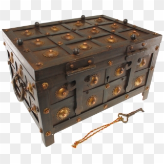 Iron Puzzle Box - Drawer Clipart