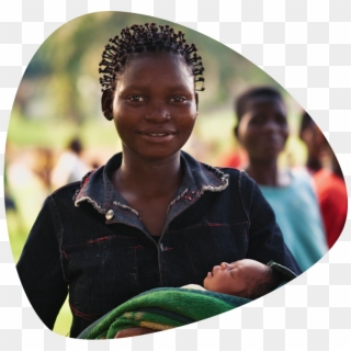 Image Contact Hearcongo Lady With Child - Girl Clipart