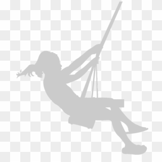 Home - Kids Swing Silhouette Clipart