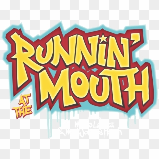 Runnin' At The Mouth Logo - Illustration Clipart