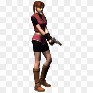 It`s A Mix Of The Classic Render And Makeup From A - Claire Redfield Resident Evil 2 1998 Clipart