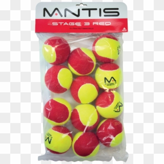 Mantis Stage 3 Red Balls - Stage 1 Tennis Balls Clipart