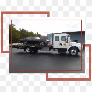 Since Flatbed Towing Gets Your Entire Car Up Off The - Pickup Truck Clipart