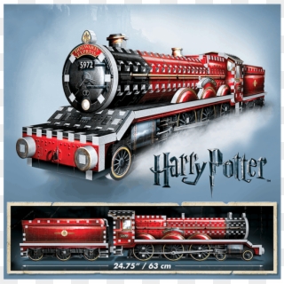 1 Of - 3d Puzzel Harry Potter Trein Clipart