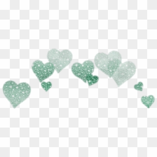 2 - Green - Hearts Png Clipart