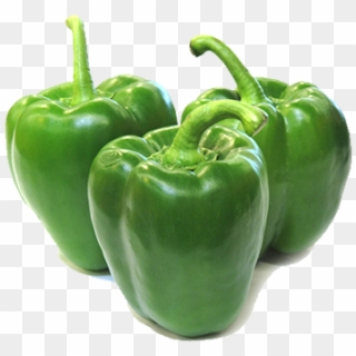 Green Pepper - Sweet And Chili Peppers Clipart