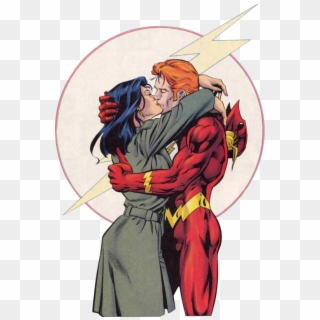 Wally West And Linda Park - Iris West Speedster Name Clipart