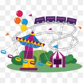 Free Png Carnival Rides Png Png Image With Transparent - Amusement Park Clip Art Png