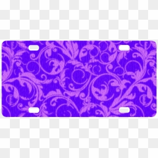 Vintage Swirls Amethyst Ultraviolet Purple Classic - Circle Clipart