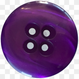 Purple Designer 7/8" Coat Button, 4-holes, "ocean" - Circle Clipart