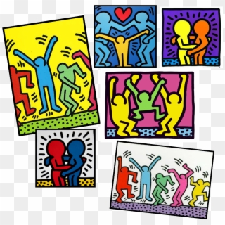 Keith Haring - Keith Haring Oeuvres Pdf Clipart