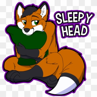 Sleepyheadanthrofox - Shirt Clipart