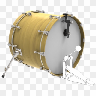 Adjustable Bass Drum Dampener Image - Zabumba Clipart