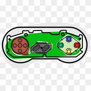 I Also Loved The Super Nintendo Entertainment System - Game Controller Clipart