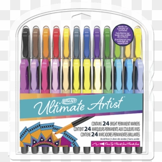 Ultimate Artist 24ct Permanent Markers - Rose Art Permanent Markers Clipart